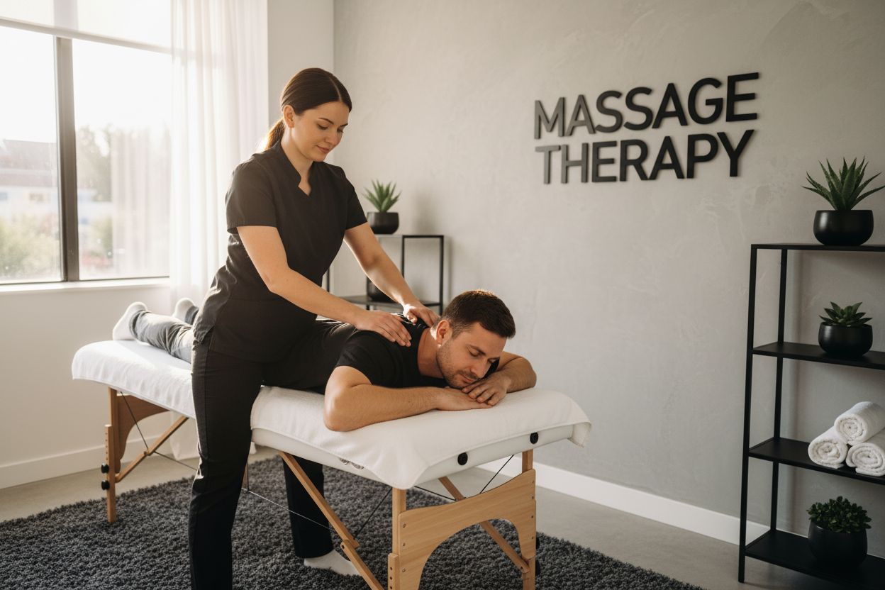 massage therapy session